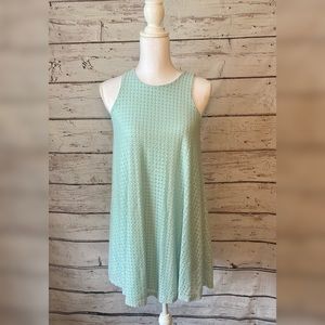 Aqua Teal lace dress small
